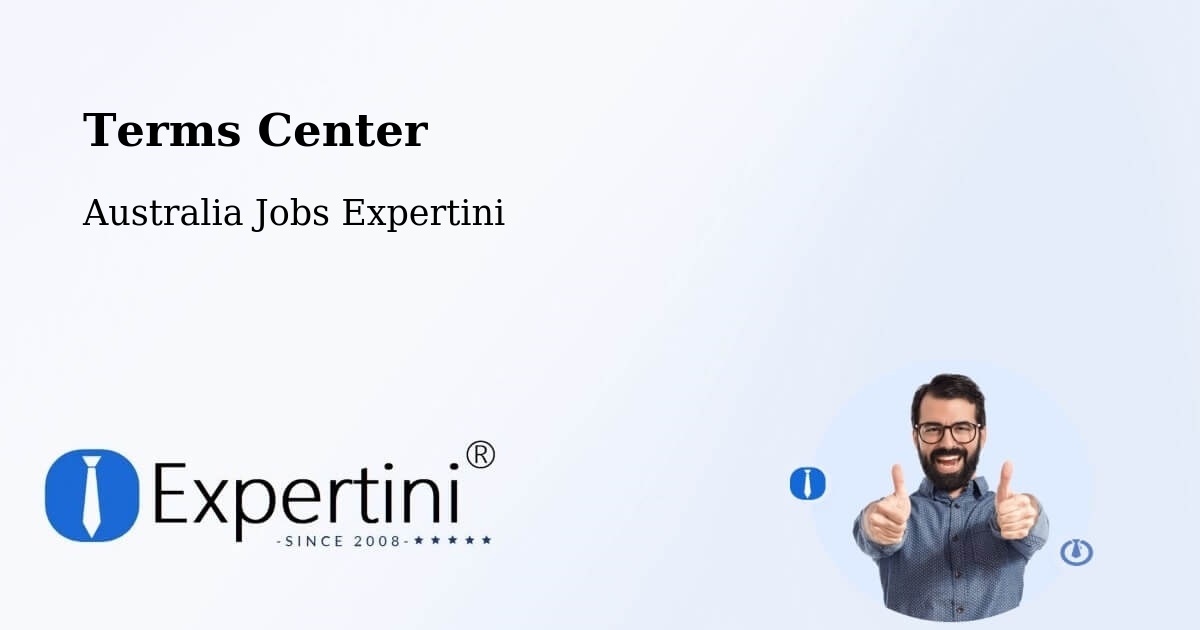 Terms of Service – Foster - Australia Jobs Expertini